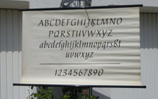 Schulkarte rollkarte alphabet gebraucht kaufen  Hohenstein-Ernstthal