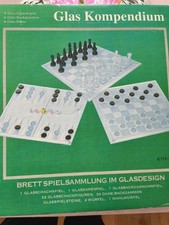 Glas spielesammlung schachspie gebraucht kaufen  Wurmsham