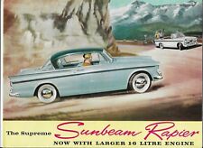 1962 sunbeam rapier for sale  NEWMARKET