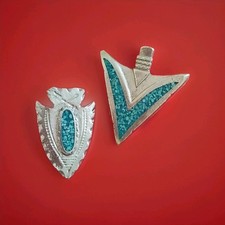 Broches argentees bleues d'occasion  Soisy-sous-Montmorency