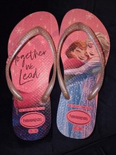 Havaianas girls sparkle for sale  GLASGOW