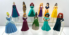 Lote de 11 enfeites de bolo de PVC mini bonecas princesa Disney 3", usado comprar usado Lote de 11 enfeites de bolo de PVC mini bonecas princesa Disney 3", usado comprar usado  Enviando para Brazil