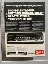 Graetz hifi stereo gebraucht kaufen  Aßlar