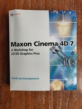Maxon cinema book for sale  LEICESTER