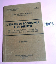Esame economia diritto usato  Paterno