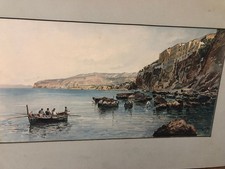 quadro acquarello firmato usato  Latina