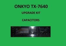 Receptor estéreo ONKYO TX-7640 KIT DE REPARACIÓN - todos los condensadores comprar usado  Enviando para Brazil