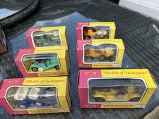 Six matchbox models for sale  HITCHIN