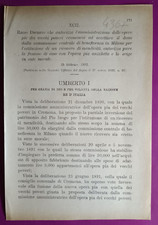 Cremona anno 1892 usato  Italia