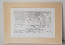 Gravure papier 1996 d'occasion  Clarensac
