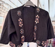 Jewelled shrug bolero for sale  OLDHAM