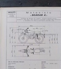 Moto ancillotti scarab usato  Brescia