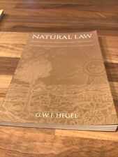 Natural law g.w.f.hegel for sale  AYLESBURY
