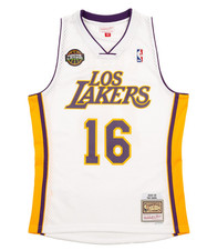 Camiseta Swingman Pau Gasol Los Angeles Los Lakers Mitchell Ness 2008-09 HWC NBA comprar usado  Enviando para Brazil