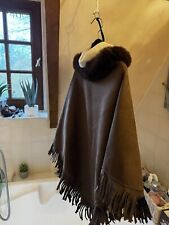 Ensemble pancho marron d'occasion  Deauville