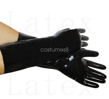 Luvas diárias pretas de látex 100% baratas úteis de borracha moda luva de pulso P-XL comprar usado  Enviando para Brazil