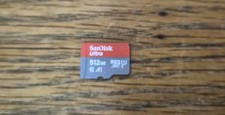 Cartão micro SD UHS-I 150MB/s Sandisk Ultra 512GB comprar usado  Enviando para Brazil