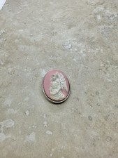 Resin cameo brooch for sale  BARNSTAPLE