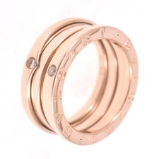Anel BVLGARI B-Zero1 tamanho 54/JP14 K18PG após diamante joias femininas S#139271 comprar usado  Enviando para Brazil