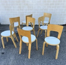 Original Vintage Alvar Aalto 66 ARTEK Chair Stuhl MidCentury Design MoMa 1980s comprar usado Original Vintage Alvar Aalto 66 ARTEK Chair Stuhl MidCentury Design MoMa 1980s comprar usado  Enviando para Brazil