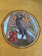 Tissu broderie aigle d'occasion  Vénissieux