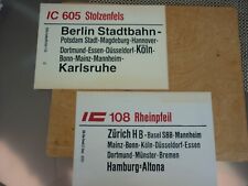 Alte eisenbahn waggonschilder gebraucht kaufen  Paderborn