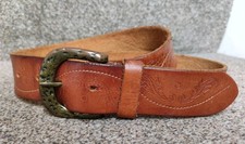 Brown tan tooled for sale Brown tan tooled for sale  STROUD
