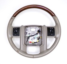 Volante Ford F250 Superduty F-350 couro e madeira 08-16 F-250 comprar usado  Enviando para Brazil