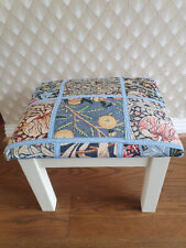 Wooden footstool upholstered for sale  EPSOM