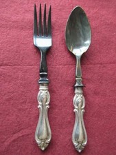 Antikes teiliges salatbesteck gebraucht kaufen  Plön