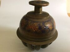 Vintage brass enamel for sale  BOGNOR REGIS