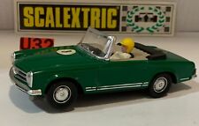 SLOT CAR SCX SCALEXTRIC EXIN C-33 MERCEDES 250 SL SPORT #8 RACE TUNED VERDE comprar usado  Enviando para Brazil
