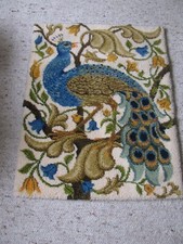 Pfau wandteppich handarbeit gebraucht kaufen  Lüneburg