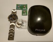 Pulsar titanium chronograph for sale  ASHFORD