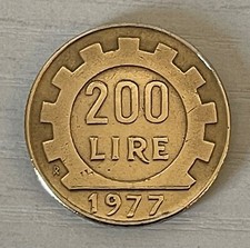 200 lire 1977 usato  Vicenza