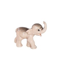Estatueta miniatura Hagen Renaker Krazy Kritters rosa bebê elefante feita em 50 comprar usado  Enviando para Brazil