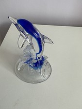 Dolphin figurine blue for sale  HASTINGS