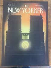 Affiche new yorker.incendie d'occasion  Paris V