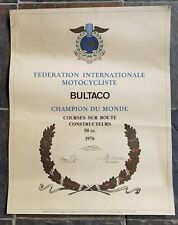 Genuine bultaco trials for sale  LISS