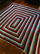 Handmade crochet granny usato  Italia