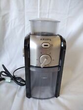 Krups burr grinder for sale  BUSHEY