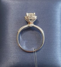 Moissanite ring 925 gebraucht kaufen  München