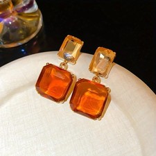 Anthropologie clear earrings for sale  Dobbs Ferry
