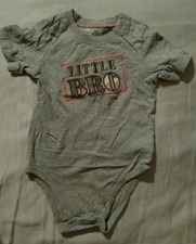 Jumping Bean Criança Menino One Piece Cinza com Virilha Fralda Tamanho 24 Mo. Excelente estado usado comprar usado  Enviando para Brazil