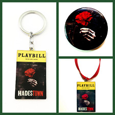 Hadestown broadway keychain for sale  Round Lake