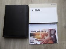 Hyundai i800 handbook for sale  HORLEY