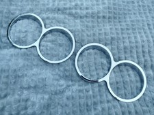 Fiat 125p chrome headlight surrounds SET original NEW na sprzedaż  PL