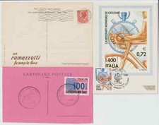 Ciclismo cartoline filateliche usato  Foligno