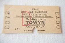 1960 talyllyn railway for sale  WATFORD