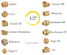 Raccordi ottone giallo usato  Mesoraca